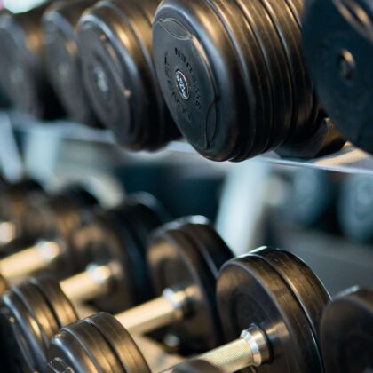 Rack d'haltères de musculation